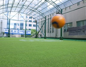 Futsal courts in Shanghai administrated by Long Yong